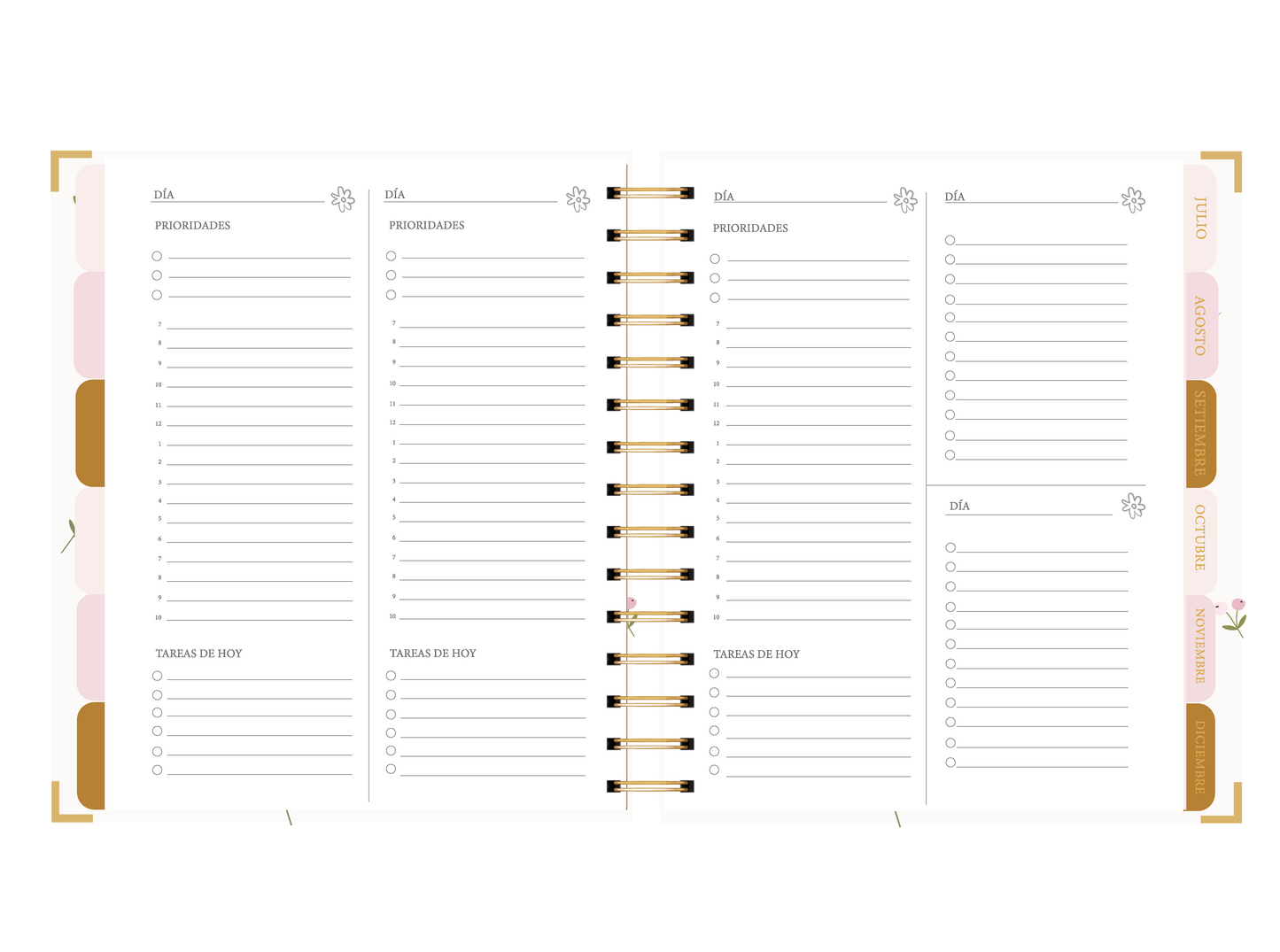 AGENDA JUMBO BIDIARIA PAZ (IMPERFECTA)