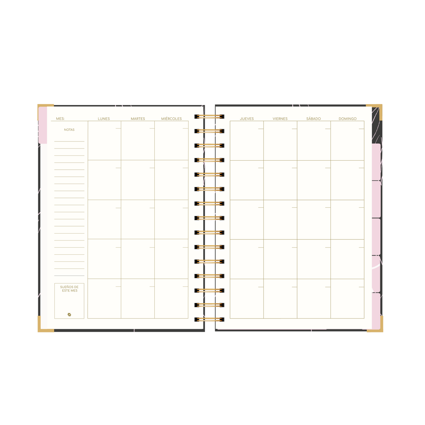 AGENDA SEMANAL LAVANDA (IMPERFECTA)