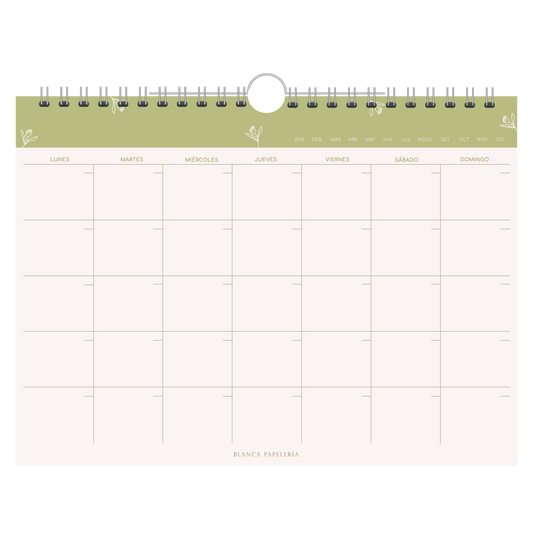 PLANNER MENSUAL UN DIA A LA VEZ