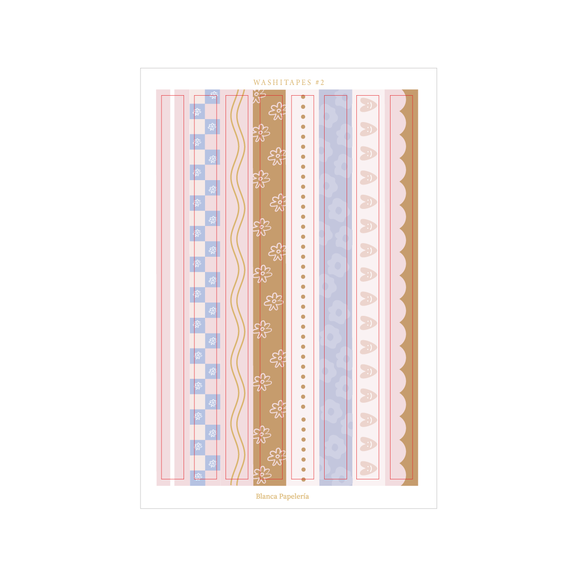 STICKER WASHITAPE PASTEL