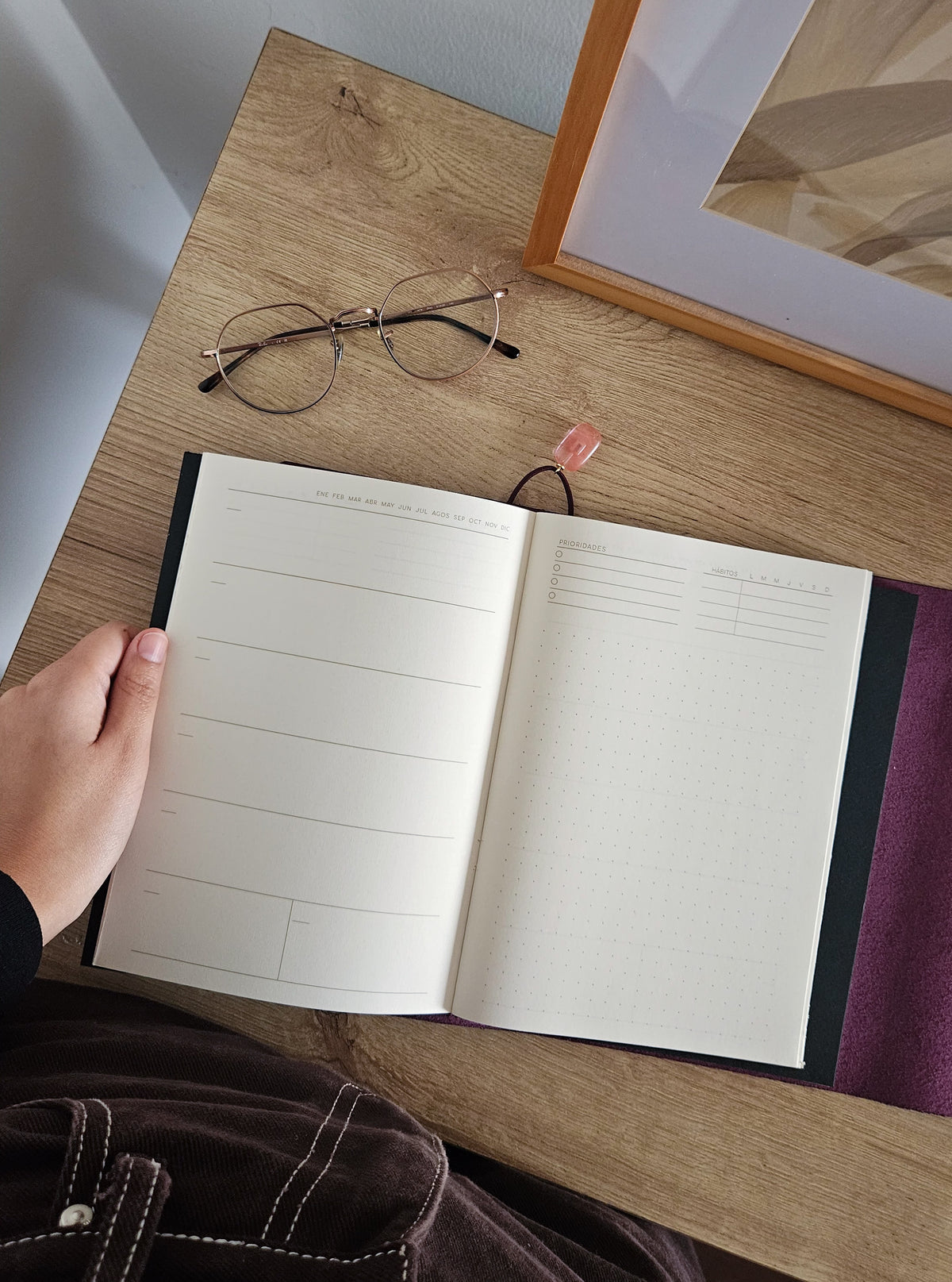 JOURNAL MIDORI A5 │ROJO VINO
