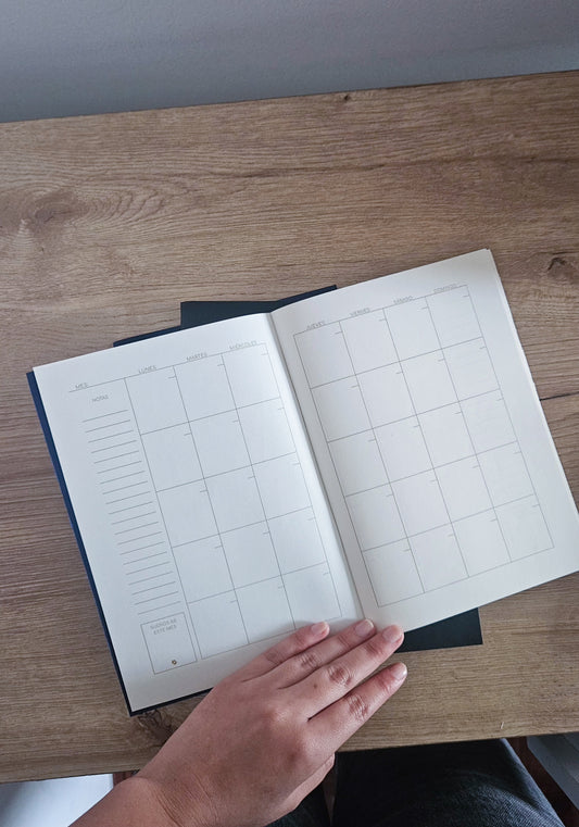 CUADERNILLO PLANNER MENSUAL