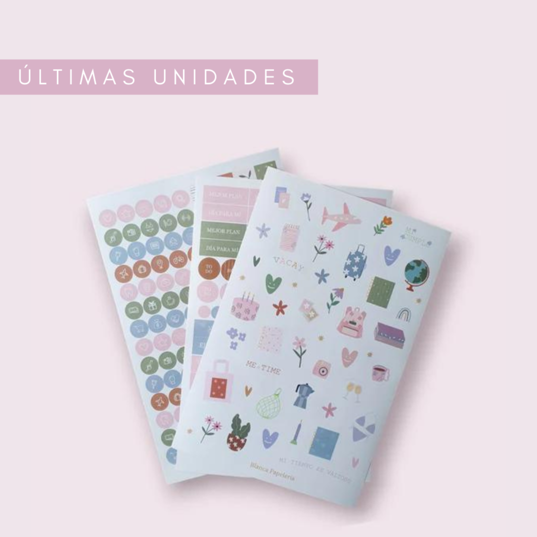 SET DE STICKERS CALMA