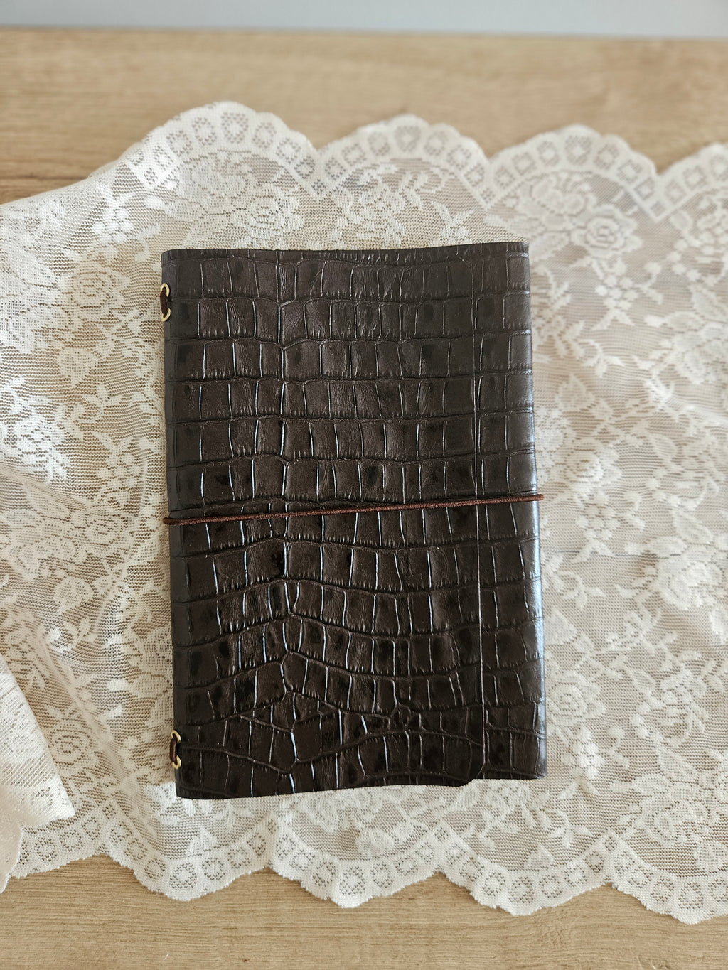 JOURNAL MIDORI A5│ CHOCOLATE CROCO