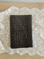 JOURNAL MIDORI A5│ CHOCOLATE CROCO