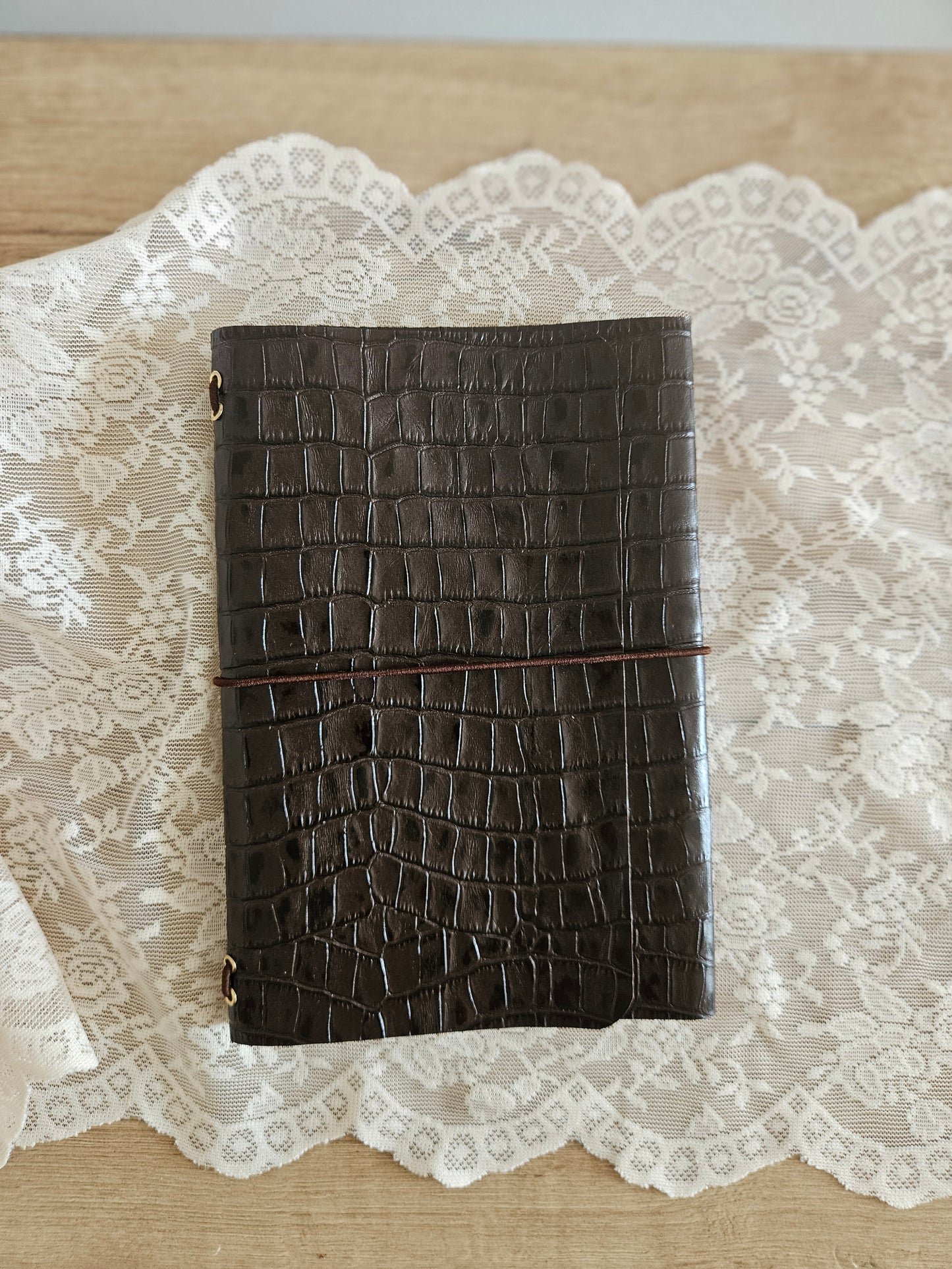 JOURNAL MIDORI A5│ CHOCOLATE CROCO