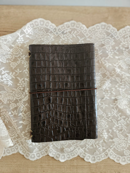 JOURNAL MIDORI A5│ CHOCOLATE CROCO
