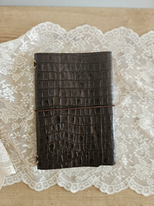 JOURNAL MIDORI A5│ CHOCOLATE CROCO