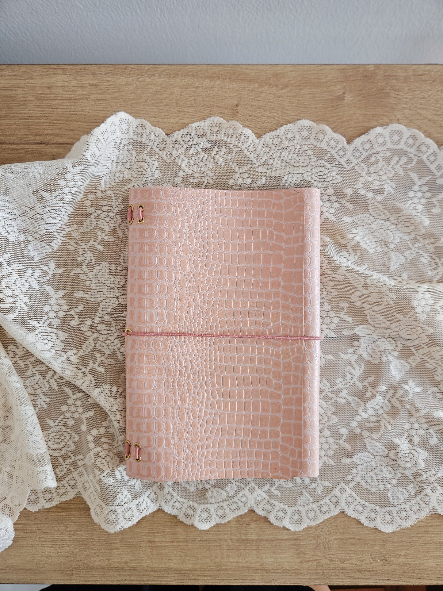 JOURNAL MIDORI A5│LAGARTO ROSA