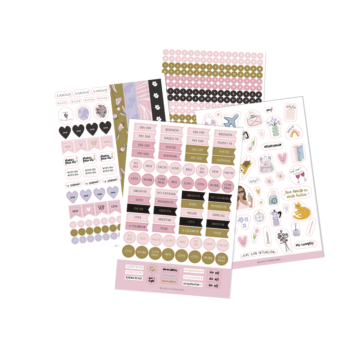 KIT DE STICKERS BRILLA