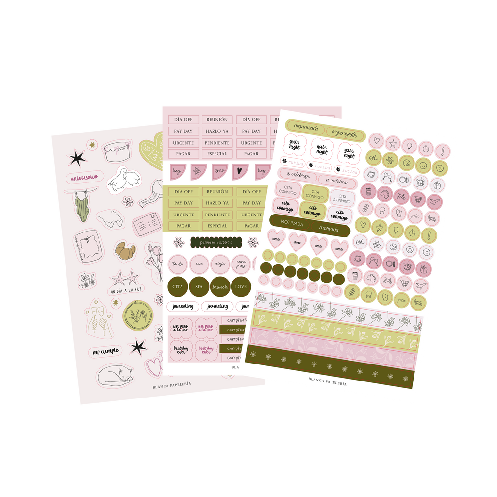 SET DE STICKERS UN DIA A LA VEZ 