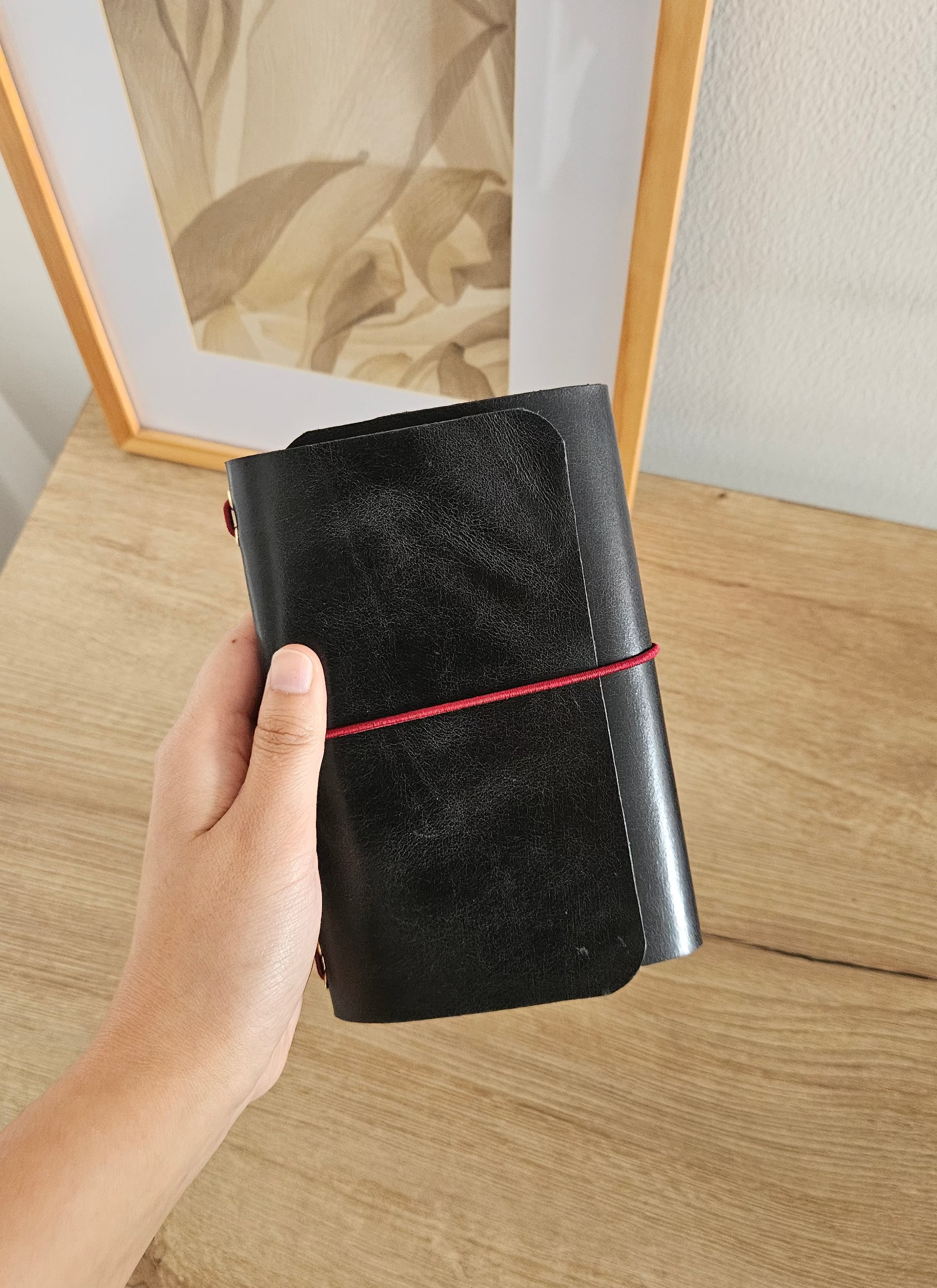 JOURNAL MIDORI A6 │ NEGRO JASPEADO