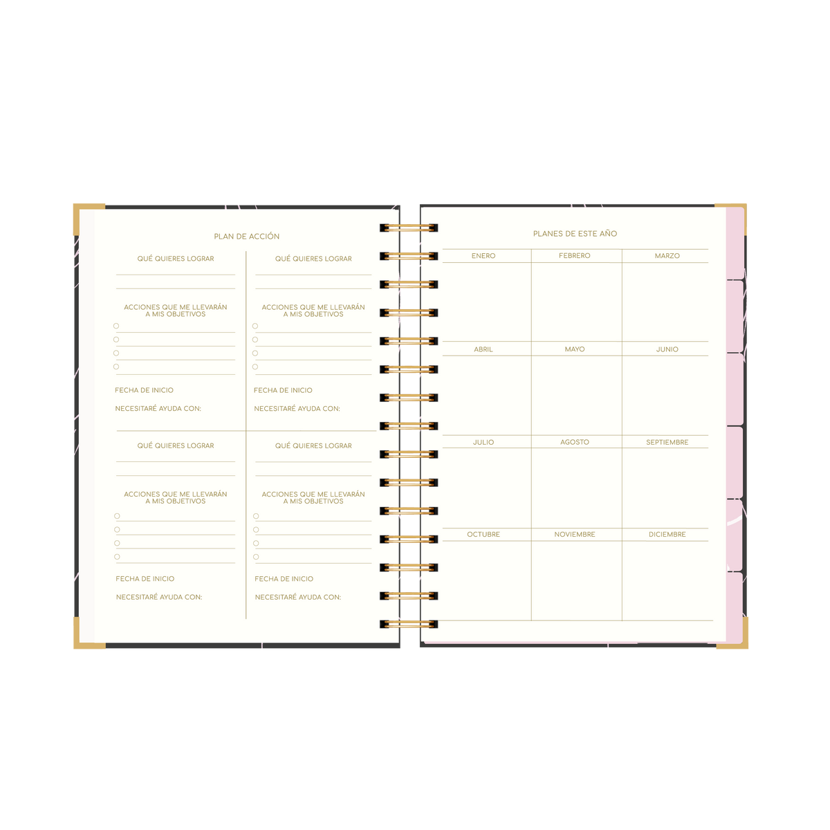 AGENDA SEMANAL TULIP (IMPERFECTA)