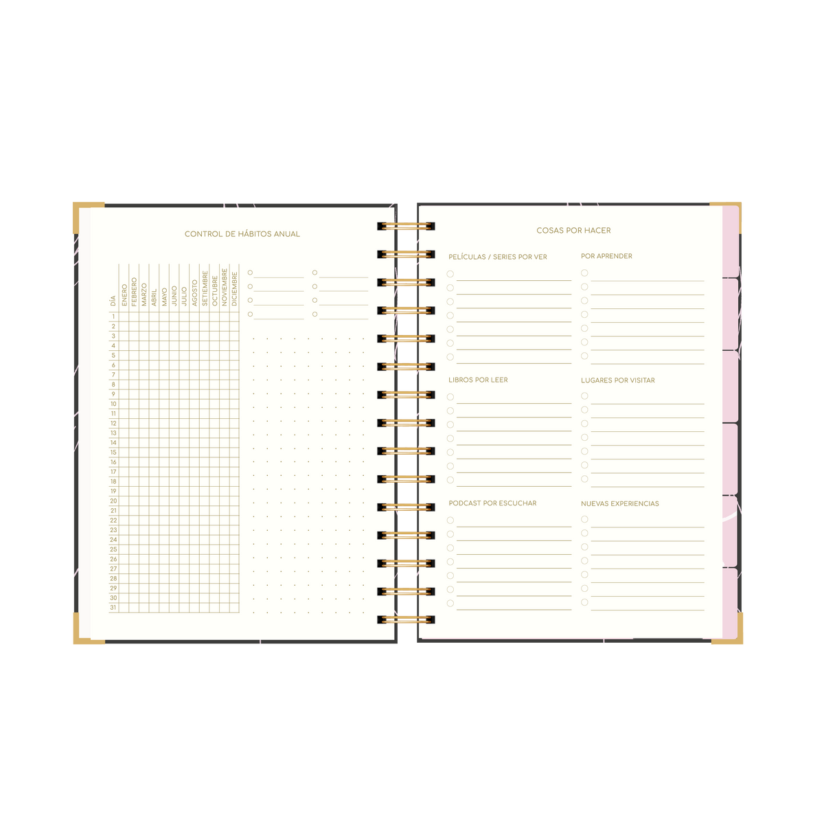 AGENDA SEMANAL LAVANDA (IMPERFECTA)