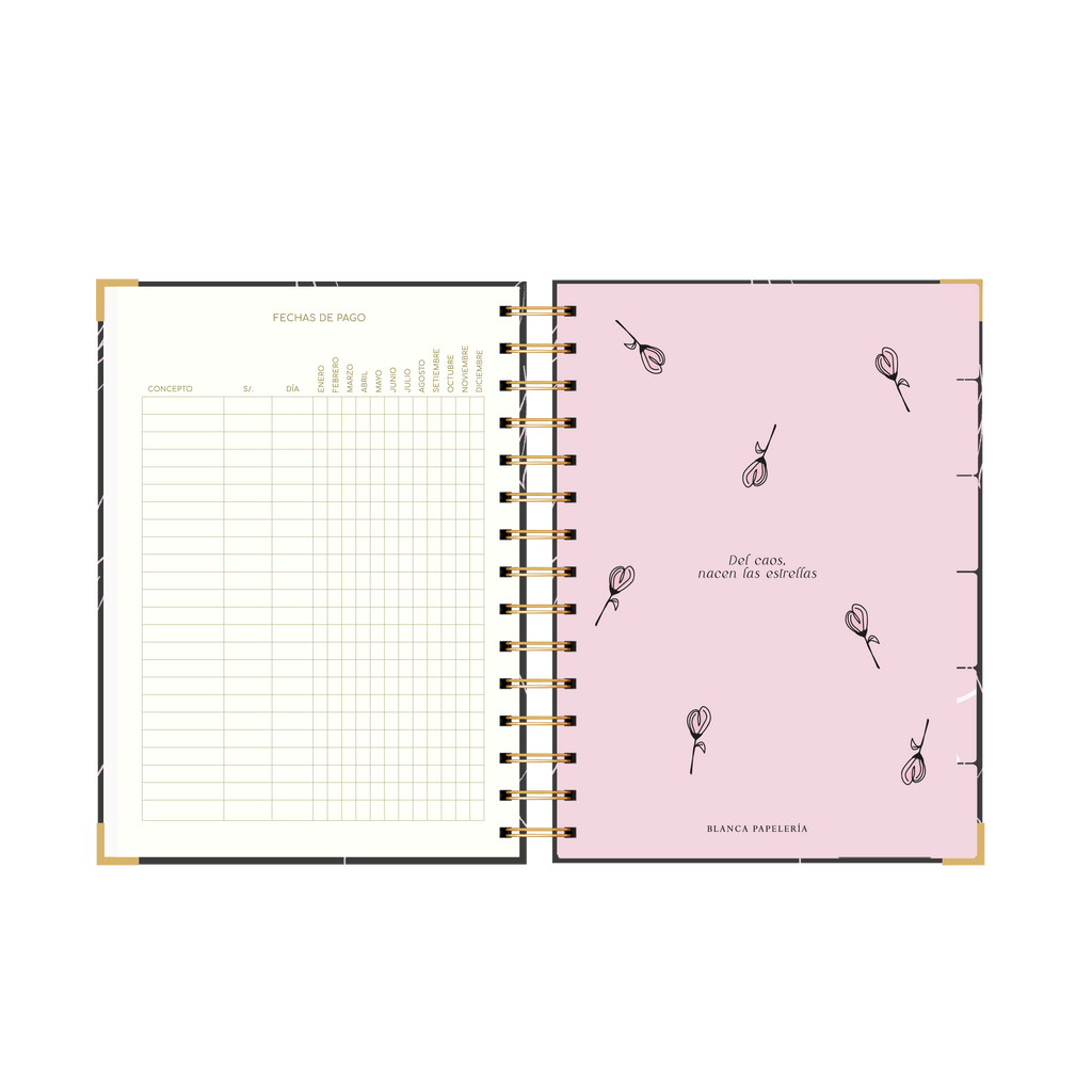 AGENDA SEMANAL LAVANDA (IMPERFECTA)