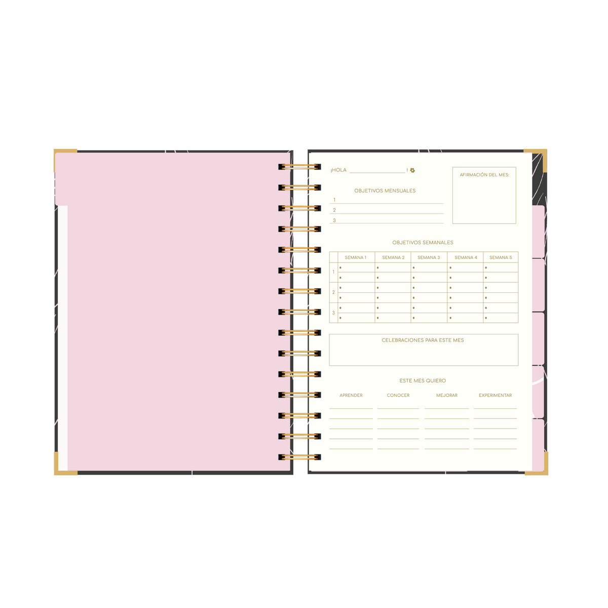 AGENDA SEMANAL LAVANDA (IMPERFECTA)