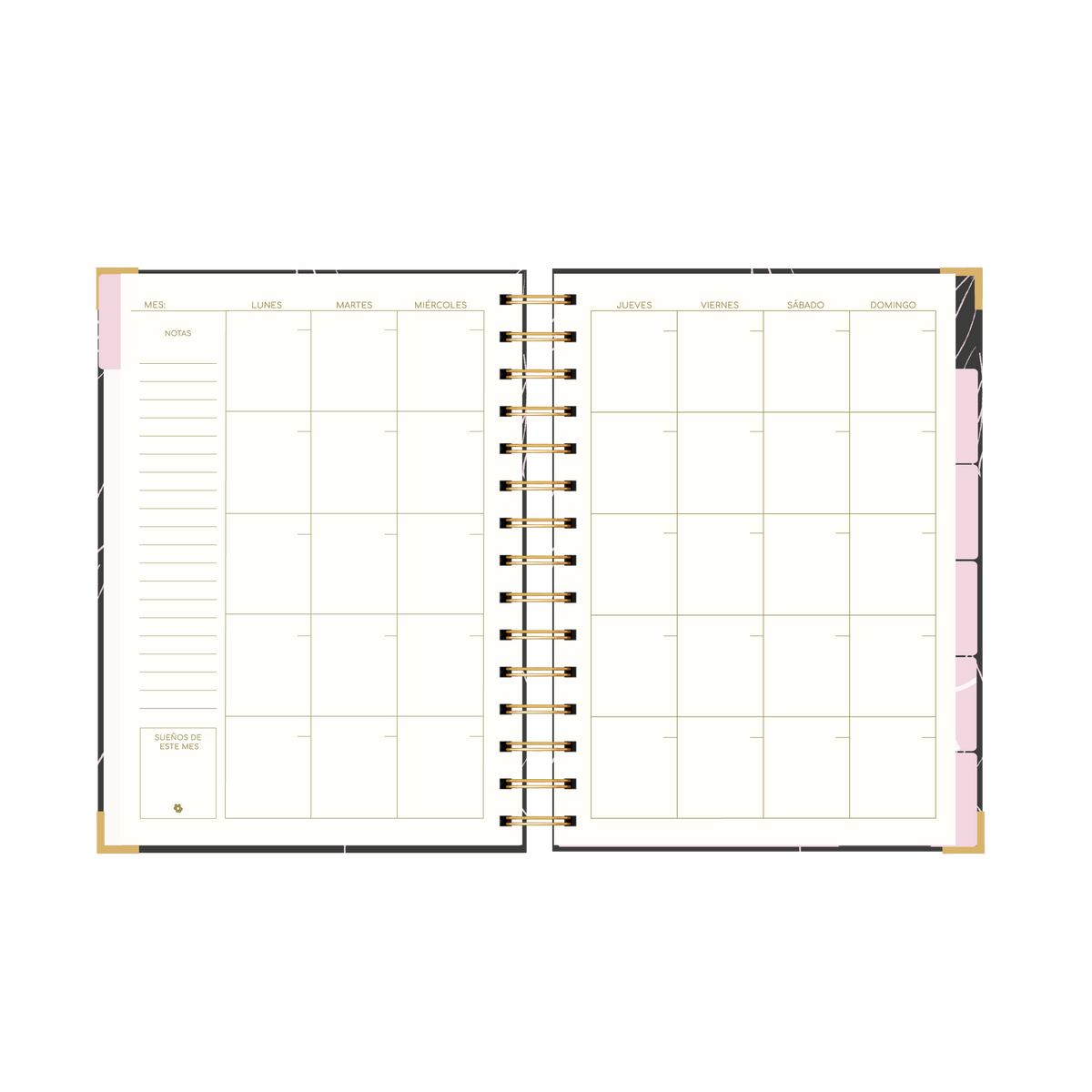 AGENDA SEMANAL LAVANDA (IMPERFECTA)