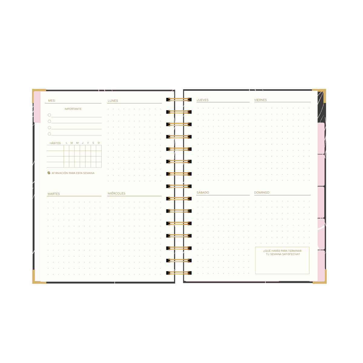AGENDA SEMANAL LAVANDA (IMPERFECTA)