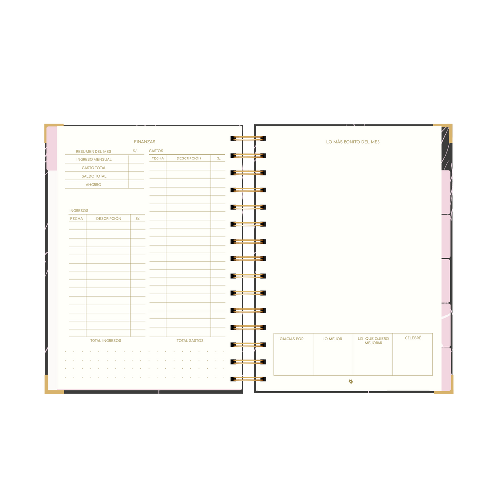 AGENDA SEMANAL LAVANDA (IMPERFECTA)