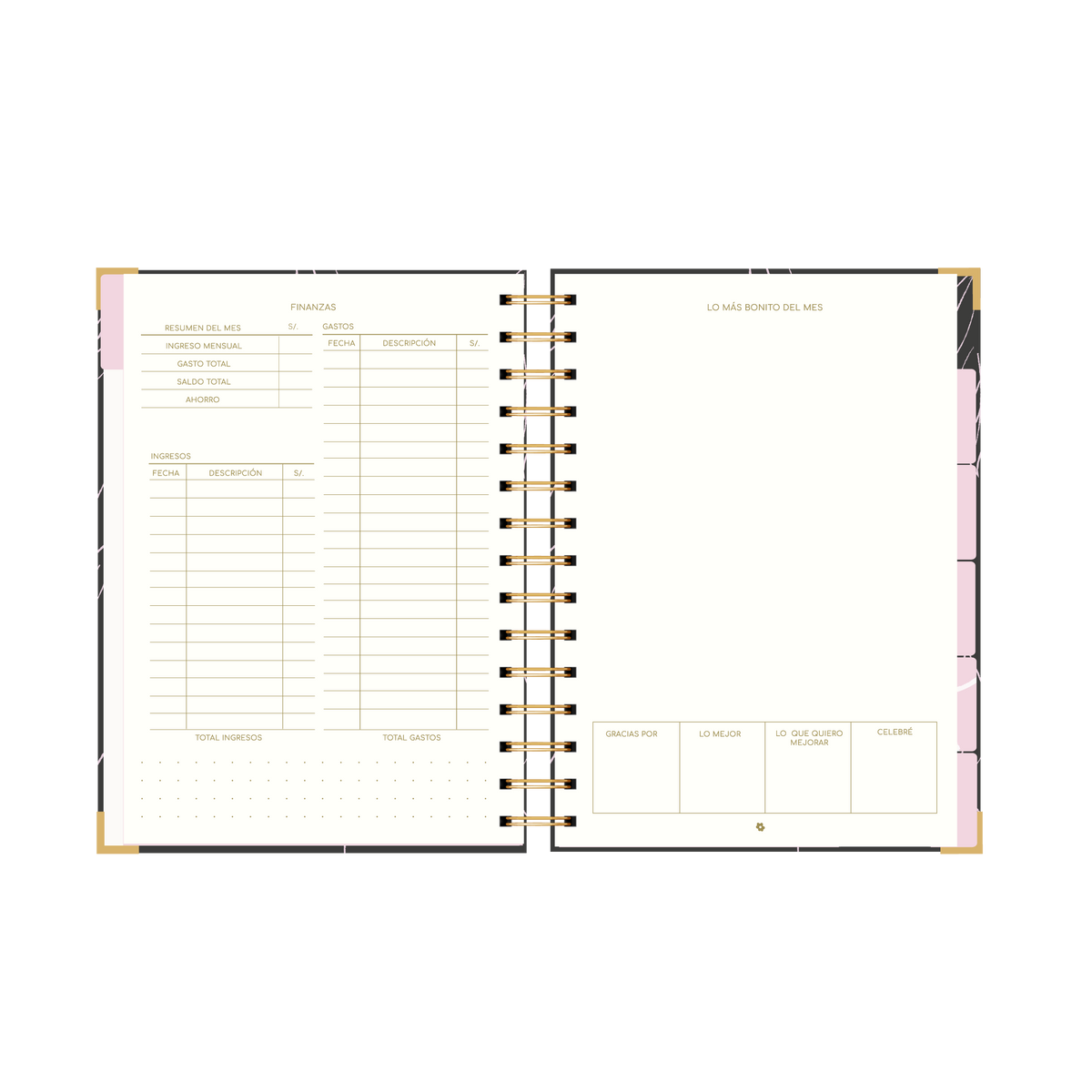 AGENDA SEMANAL LAVANDA (IMPERFECTA)