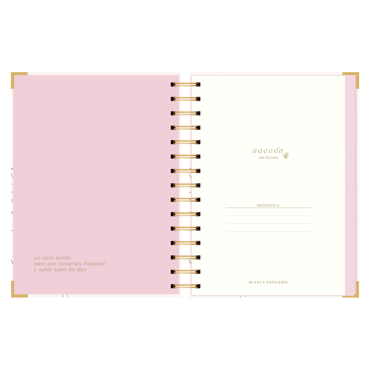 AGENDA SEMANAL MAGNOLIA (IMPERFECTA)