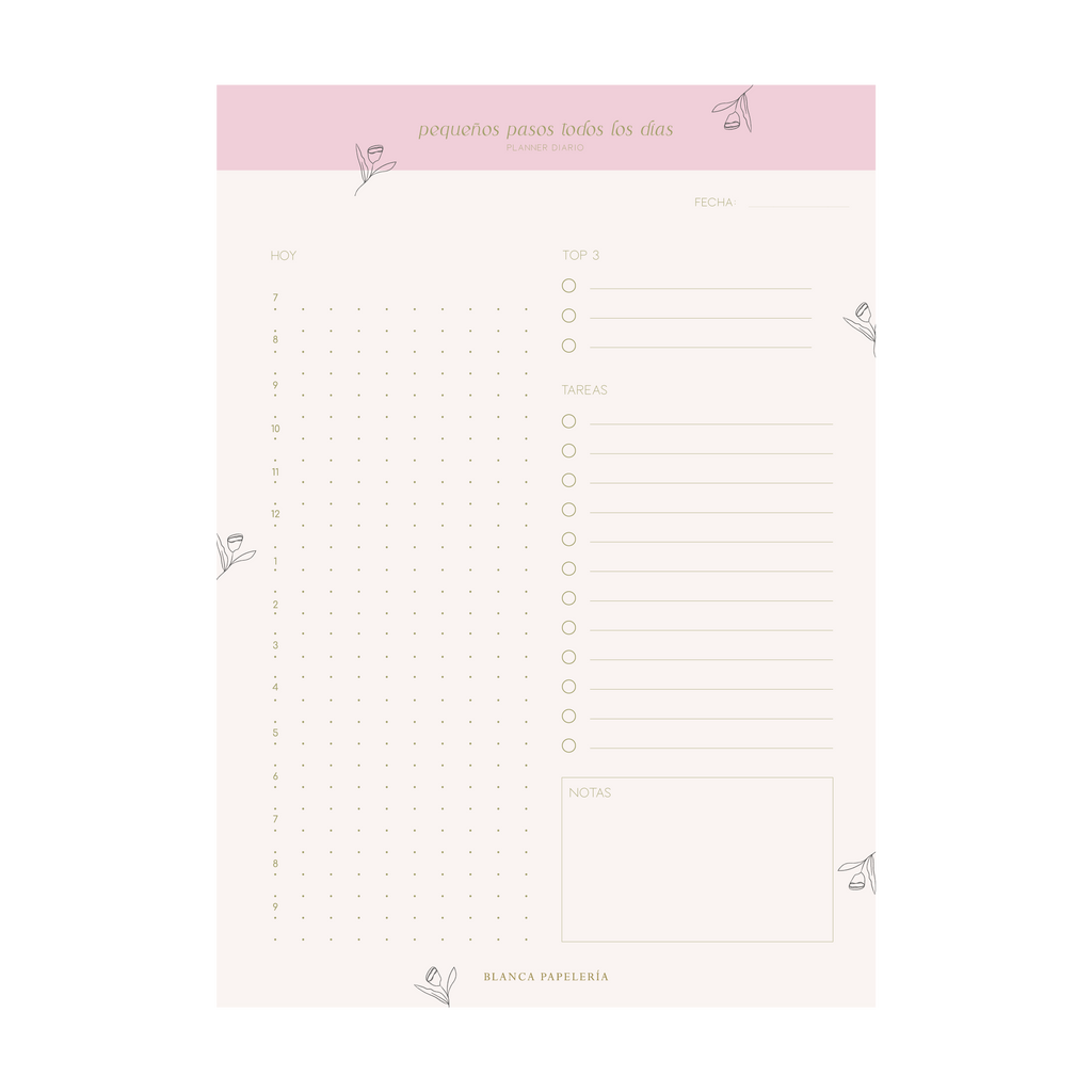 PLANNER DIARIO