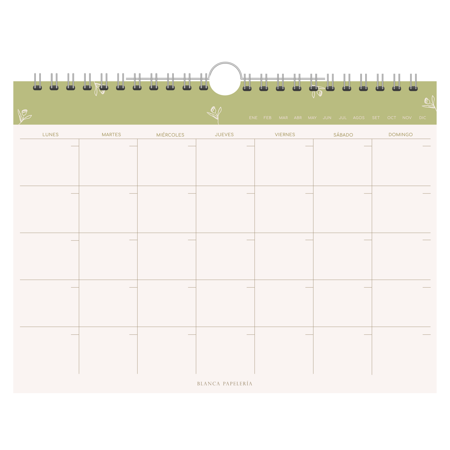 PLANNER MENSUAL UN DIA A LA VEZ