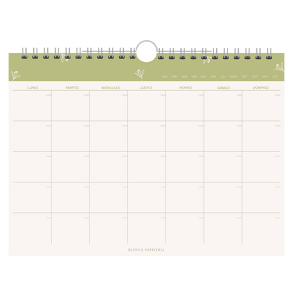 PLANNER MENSUAL UN DIA A LA VEZ