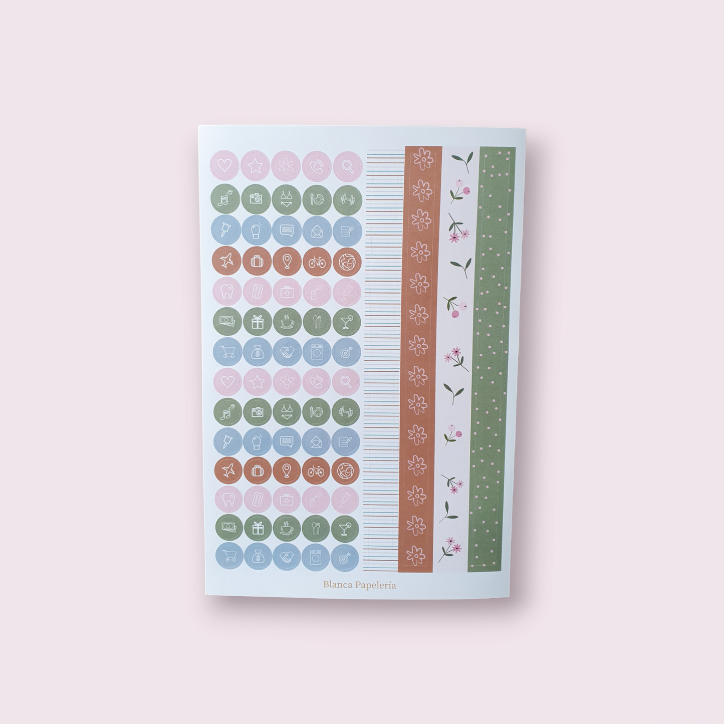 SET DE STICKERS CALMA – Blancapapelería