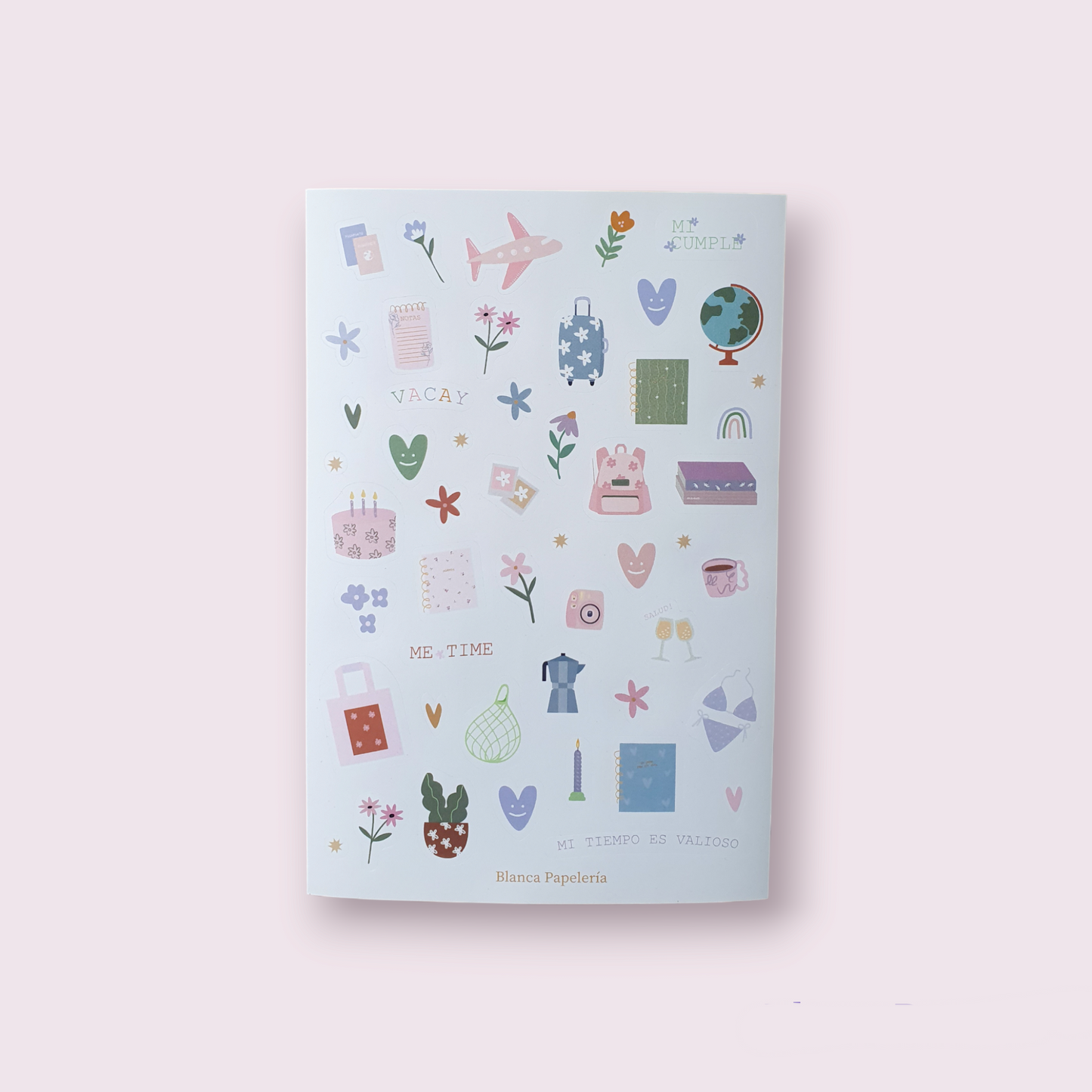 SET DE STICKERS CALMA – Blancapapelería