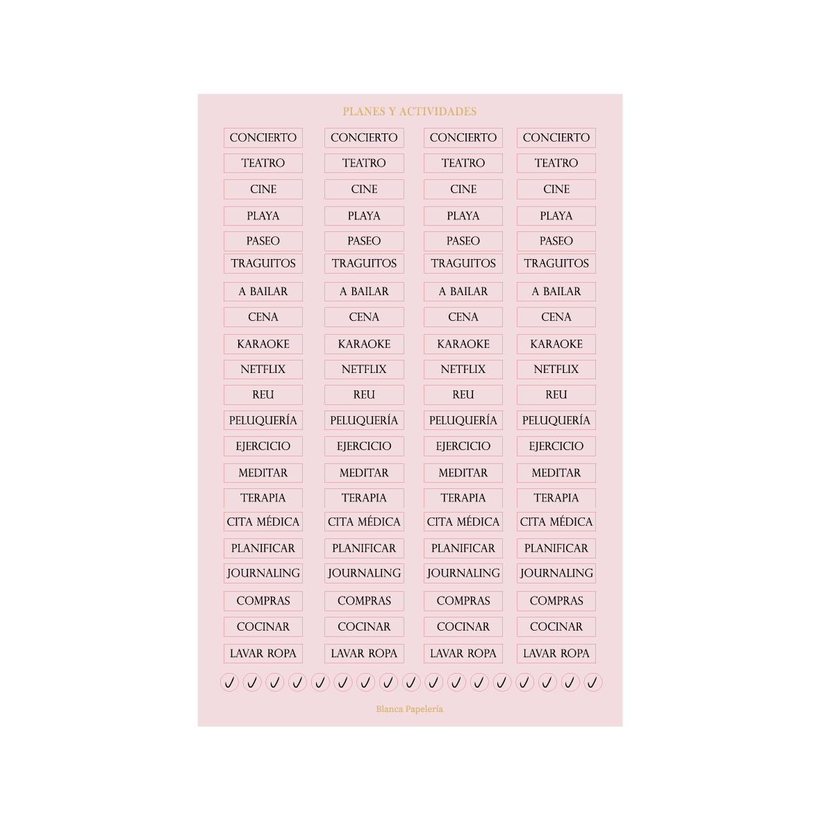 STICKER RUTINAS