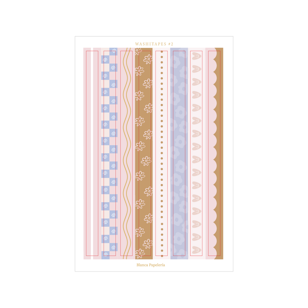 STICKER WASHITAPE PASTEL