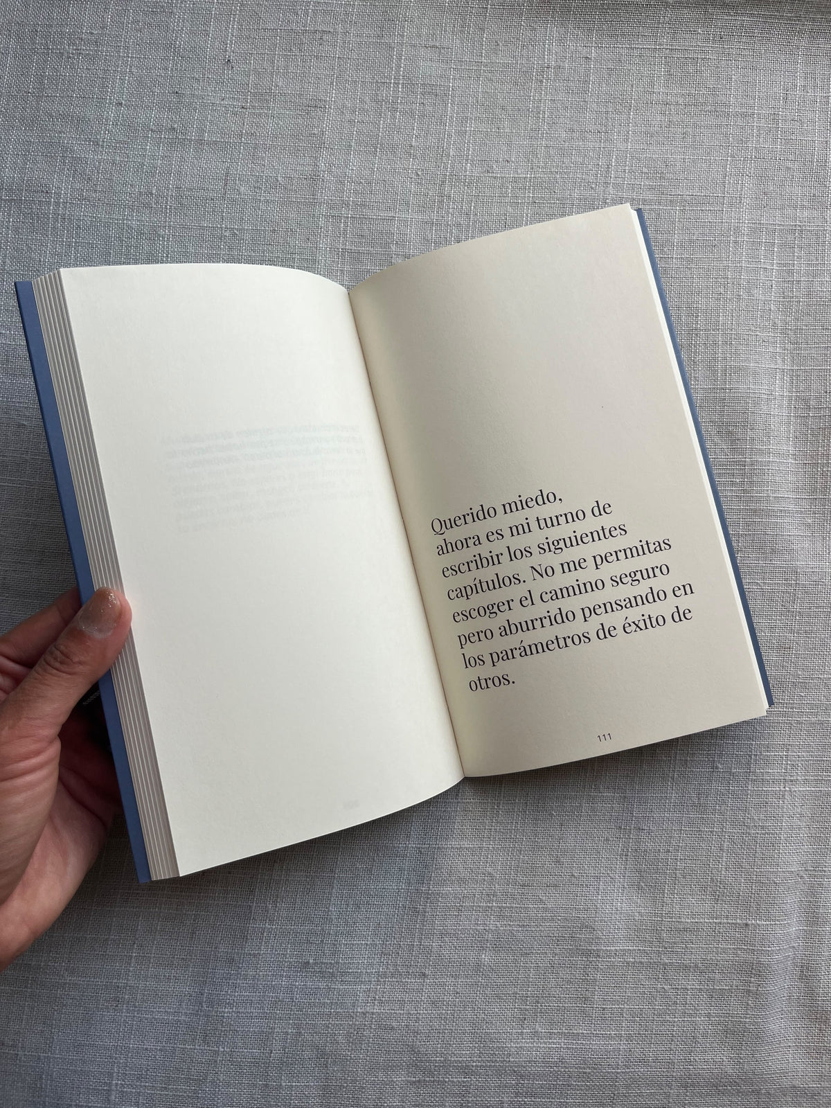 LIBRO QUERIDO MIEDO, ME ATREVÍ