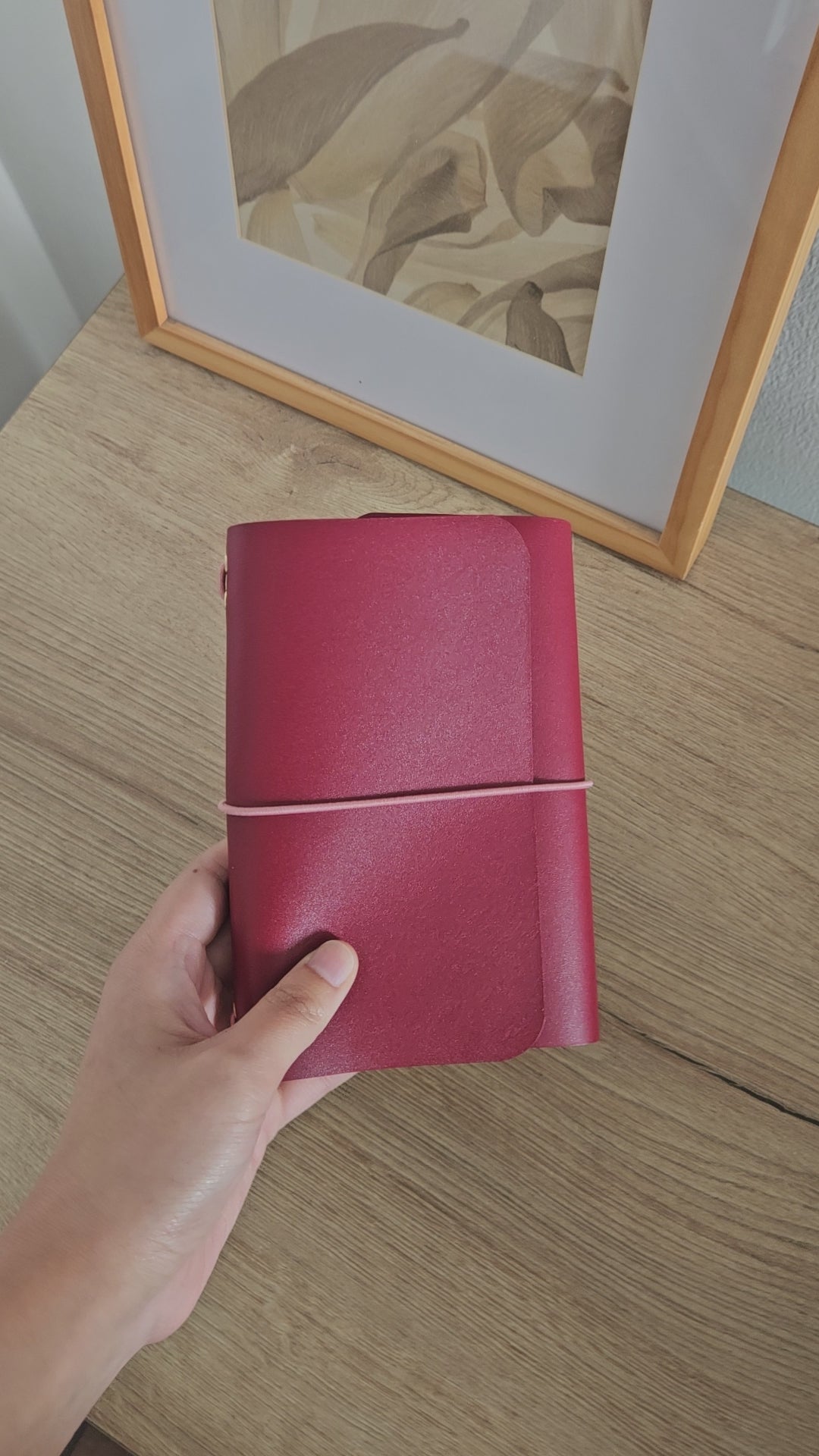 JOURNAL MIDORI A6 │ ROJO VINO