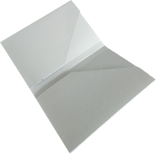 PORTA DOCUMENTOS PLATEADO A5