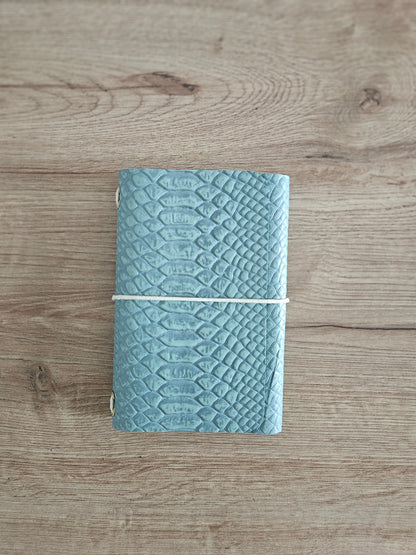 JOURNAL MIDORI A6 │ PITÓN VERDE AGUA