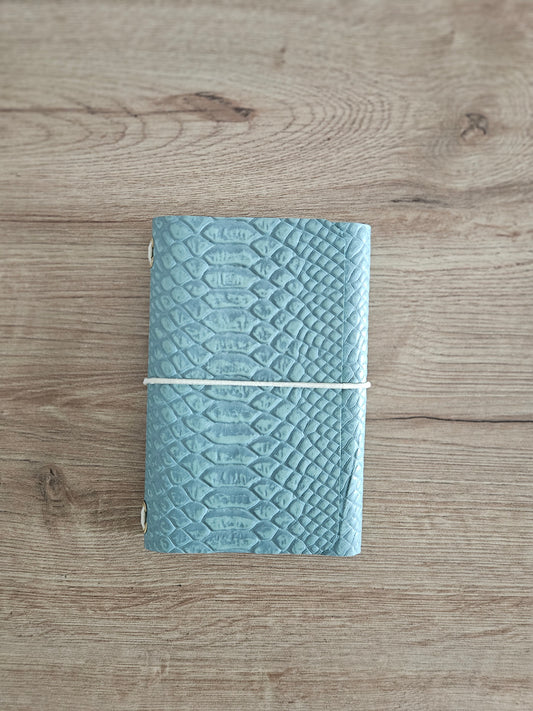 JOURNAL MIDORI A6 │ PITÓN VERDE AGUA