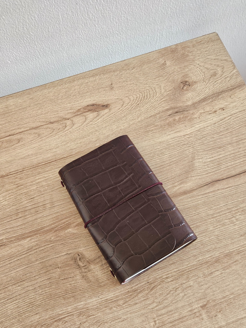 JOURNAL MIDORI A6 │ CROCO CAOBA