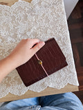 JOURNAL MIDORI A6 │ CROCO MARRÓN