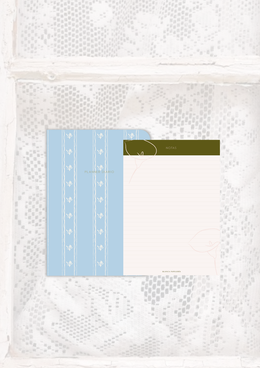 KIT 4: PLANNER DIARIO + BLOC NOTAS