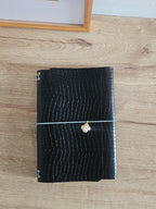 JOURNAL MIDORI A5│ MINICROCO NEGRO