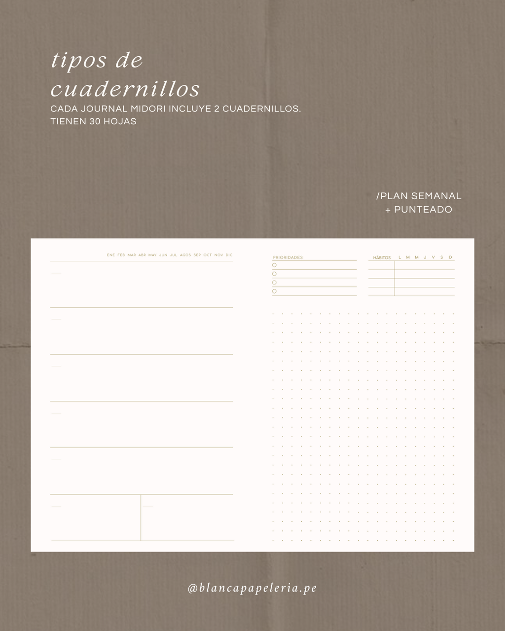 CUADERNILLO PLANNER SEMANAL