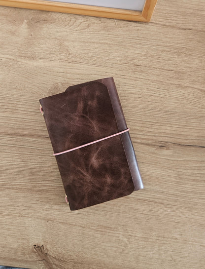 JOURNAL MIDORI A5 │MARRON JASPEADO