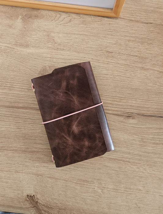 JOURNAL MIDORI A5 │MARRON JASPEADO