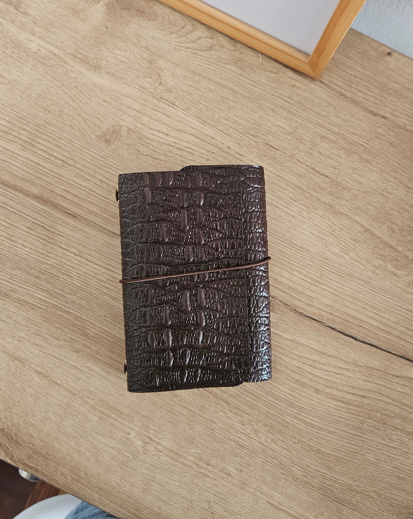 JOURNAL MIDORI A5 │PRINT CAIMAN MARRON