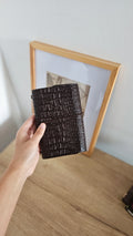 JOURNAL MIDORI A6 │CAIMAN MARRON